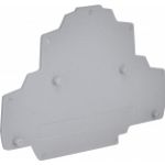 Płytka skrajna do ESP2-HMD.1, ESP2-HMD.2N (szara) ESP2-HMD.1/PT 003903185 ETI (003903185)