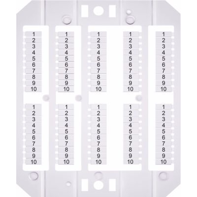 Oznacznik 1-10 (500 szt.) ESP-SHZ/1/1_10 003903196 ETI (003903196)