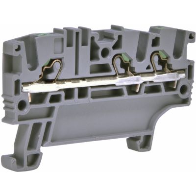 Złączka sprężynowa 2,5 mm2 PUSH-IN 1-wejście, 2-wyjścia (szara) ESH-EFC.2/1+2 003903253 ETI (003903253)