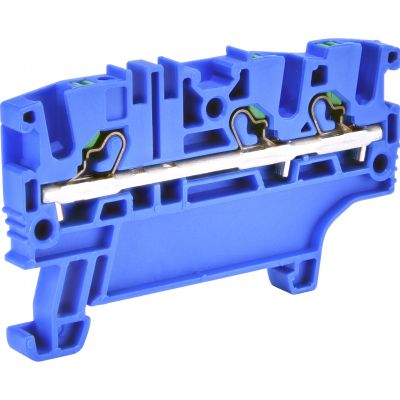Złączka sprężynowa 2,5 mm2 PUSH-IN 1-wejście, 2-wyjścia (niebieska) ESH-EFC.2/1+2B 003903254 ETI (003903254)