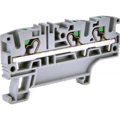 Złączka sprężynowa 4 mm2 PUSH-IN (szara) ESH-EFC.4/1+2 003903257 ETI (003903257)