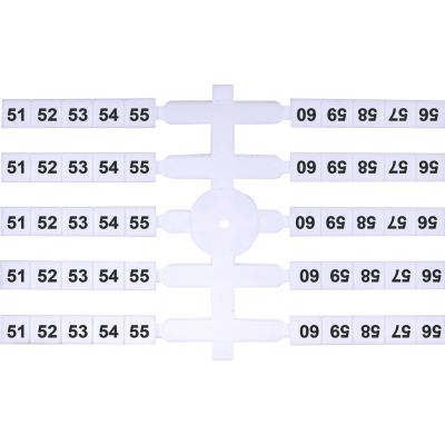 Oznacznik elastyczny (20 x 10 szt.) EO3 51-60 003901762 ETI (003901762)