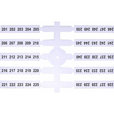 Oznacznik elastyczny (4 x 50 szt.) EO3 201-250 003901780 ETI (003901780)
