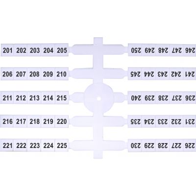 Oznacznik elastyczny (4 x 50 szt.) EO3 201-250 003901780 ETI (003901780)