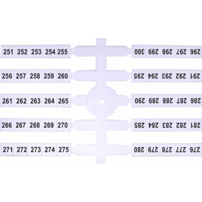 Oznacznik elastyczny (4 x 50 szt.) EO3 251-300 003901782 ETI (003901782)