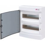 Rozdzielnica natynkowa 2x12 drzwi transparentne ECT24PT-s 001101069 ETI (001101069)