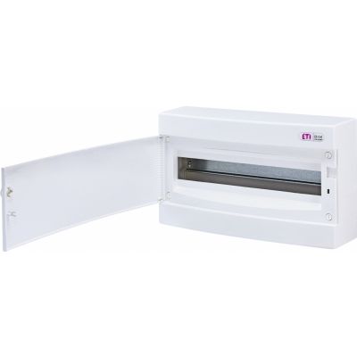 Rozdzielnica natynkowa 1x18 drzwi białe ECT18PO-s 001101071 ETI (001101071)