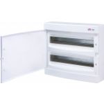 Rozdzielnica natynkowa 2x18 drzwi białe ECT 2x18PO-s 001101086 ETI (001101086)