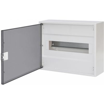 Rozdzielnica natynkowa 1x(12+2 mod) drzwi transparentne ACT12PT 001100240 ETI (001100240)