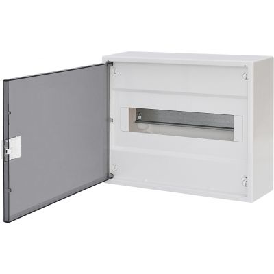 Rozdzielnica natynkowa 1x(12+2 mod) drzwi transparentne ACT12PT 001100240 ETI (001100240)