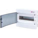 Rozdzielnica podtynkowa 1x12 drzwi transparentne ECM12PT 001101011 ETI (001101011)