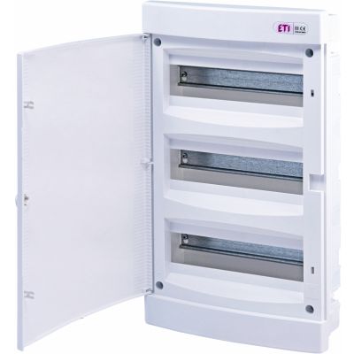 Rozdzielnica podtynkowa 3x12 drzwi białe ECM36PO-s 001101079 ETI (001101079)