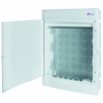 Rozdzielnica podtynkowa wyposażona w płytę i gniazdko ECM 3X18PO MEDIA 001101318 ETI (001101318)