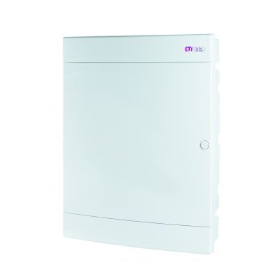 Rozdzielnica podtynkowa pusta z rzędem pod modułówkę ECM 3X18PO MEDIA-MOD/EMPTY 001101317 ETI (001101317)