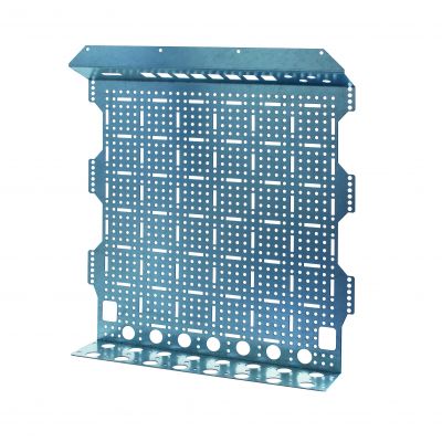 Płyta montażowa perforowana pod gniazdko i 8 adapterów RJ PM3x18RJ 001101353 ETI (001101353)