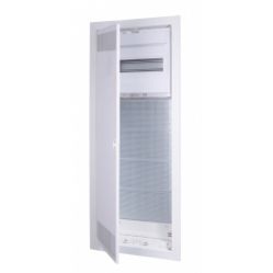 Rozdzielnica multimedialna podtynkowa 1-rząd modułówki + 4 płyty montażowe ECG70HCOMBO4/1-I_FR 001100159 ETI (001100159)