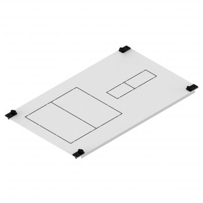 Osłona 3xKVL00 i 16 mod. 750x300  CP 3-2 K00 M 001339454 ETI (001339454)