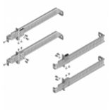 Uchwyt wkładu do obudowy GT o głebokość 400mm (1kpl.=4szt.) UW-GT 400 001101709 ETI (001101709)