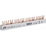 Szyna łączeniowa widełkowa 3P 80A 12mm2 (12 mod.) IZ12/3F/12 002921020 ETI (002921020)