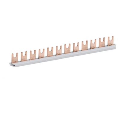 Szyna łączniowa widełkowa 1P 100A 16mm2 (12mod.) IZ16/1F/12/L zagięta 002921060 ETI (002921060)