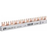 Szyna łączeniowa widełkowa 2P 100A 16mm2 (12mod.) IZ16/2F/12 002921066 ETI (002921066)
