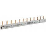 Szyna łączeniowa sztyftowa 1P 63A 10mm2 (12 mod.) IZS10/1F/12 (0,21) 002921100 ETI (002921100)