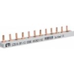Szyna łączeniowa sztyftowa 3P 63A 10mm2 (12 mod.) IZS10/3F/12 (0,21) 002921102 ETI (002921102)