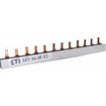 Szyna łączeniowa sztyftowa 3P 100A 16mm2 (12 mod.) IZS16/3F/12/V (0,32) 002921122 ETI (002921122)