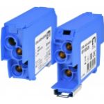 Blok rozdzielczy 100A (4x1,5-25mm2-4x1,5-25mm2) niebieski EDBJ-4x25-4x25/N 001102429 ETI (001102429)