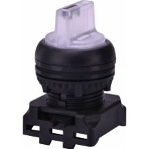 Napęd pokrętny piórkiem 2-położeniowy, z powrotem, podświetlany - opal EGS2I-S-W 004771332 ETI (004771332)