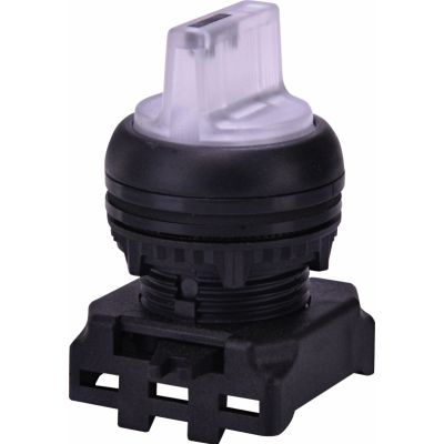 Napęd pokrętny piórkiem 3-położeniowy, z powrotem, podświetlany - opal EGS3I-SS-W 004771362 ETI (004771362)