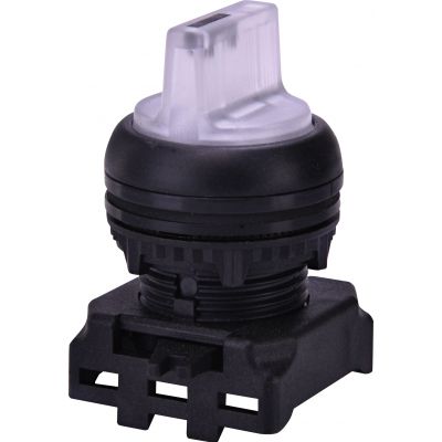 Napęd pokrętny piórkiem 3-położeniowy, z powrotem, podświetlany - opal EGS3I-SS-W 004771362 ETI (004771362)