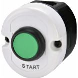 Kaseta szaro-czarna, START, 1NO, przycisk zielony ESE1-V3 004771441 ETI (004771441)