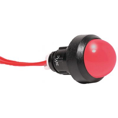 Lampka sygnalizacyjna LED D=20mm czerwona 24V AC LS LED 20 R 24VAC 004770814 ETI (004770814)