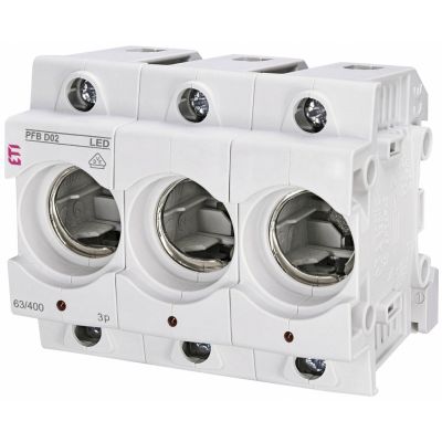 Gniazdo bezpiecznikowe PFB D02 PFB D02 3p LED 002510024 ETI (002510024)