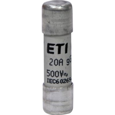 CH10x38 gG 20A/500V Wkładka topikowa cylindryczna (002651020)