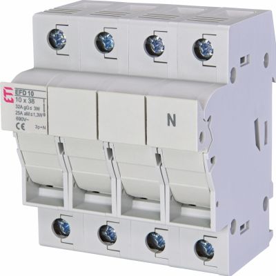 Rozłącznik bezpiecznikowy EFD 10 3P+N 002540005 ETI (002540005)