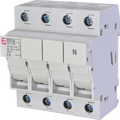 Rozłącznik bezpiecznikowy EFD 10 3P+N 002540005 ETI (002540005)