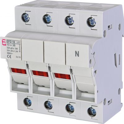 Rozłącznik bezpiecznikowy EFD 10 3P+N LED 002540015 ETI (002540015)