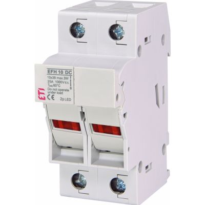 Podstawa bezpiecznikowa DC EFH 10 DC 2P LED 002540213 ETI (002540213)