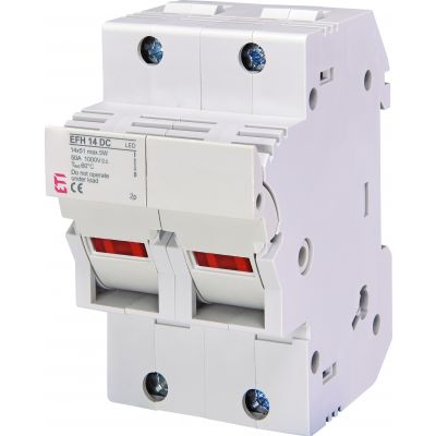 Podstawa bezpiecznikowa DC EFH 14 DC 2P LED 002560213 ETI (002560213)