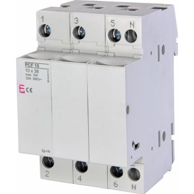 Rozłącznik bezpiecznikowy PCF 10 3P+N 002550005 ETI (002550005)