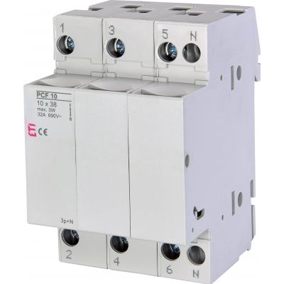 Rozłącznik bezpiecznikowy PCF 10 3P+N 002550005 ETI (002550005)