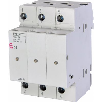 Rozłącznik bezpiecznikowy PCF 10 3P LED 002550014 ETI (002550014)