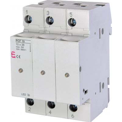 Rozłącznik bezpiecznikowy PCF 10 3P LED 002550014 ETI (002550014)
