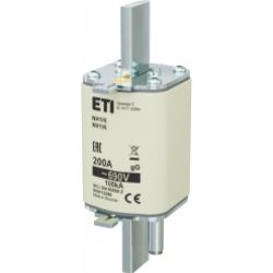 Wkładka topikowa NH zwłoczna z wybijakiem NH1 K gG 200A 690V 004113345 ETI (004113345)