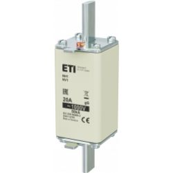 Wkładka topikowa NH zwłoczna NH1 85 gG 20A 1000V 004113705 ETI (004113705)