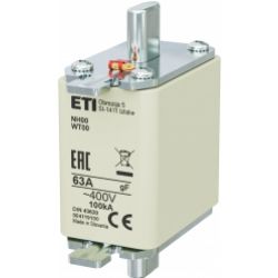 Wkładka topikowa NH szybka NH00 gF 63A 400V 004119100 ETI (004119100)