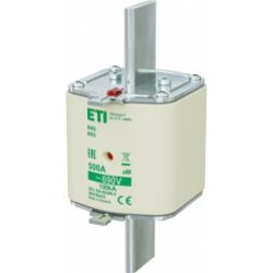 Wkładka topikowa NH silnikowa KOMBI NH3 aM 500A 690V 004186431 ETI (004186431)
