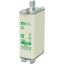 Wkładka topikowa NH silnikowa NH00 85 aM 160A 1000V 004182494 ETI (004182494)